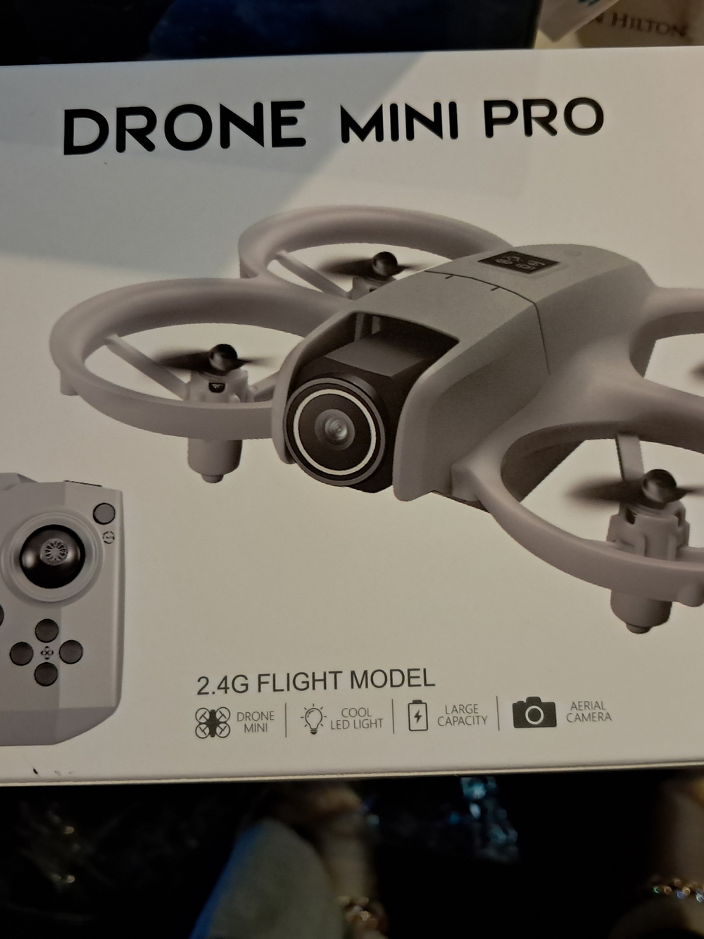 Drone Mini Pro Compact Camera Drone - Gray